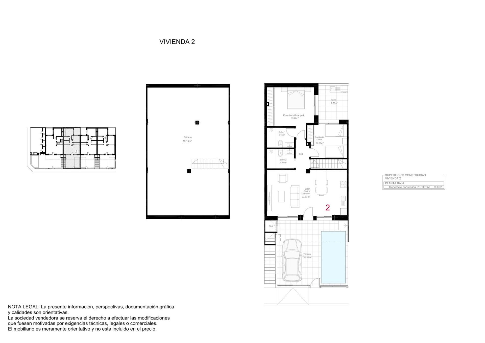 12-7 Bungalow in San Pedro del Pinatar, Murcia