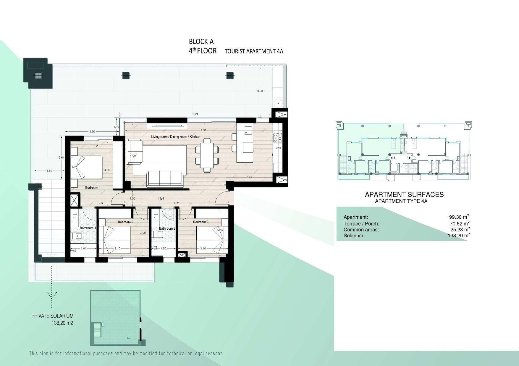 13-18 Penthouse in Los Alcazares, Murcia