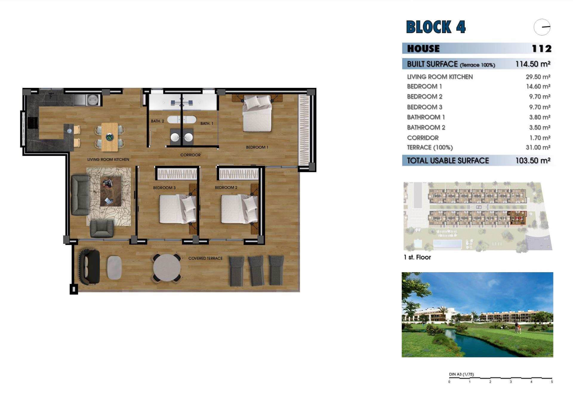 15-42 Apartment in Los Alcazares, Murcia