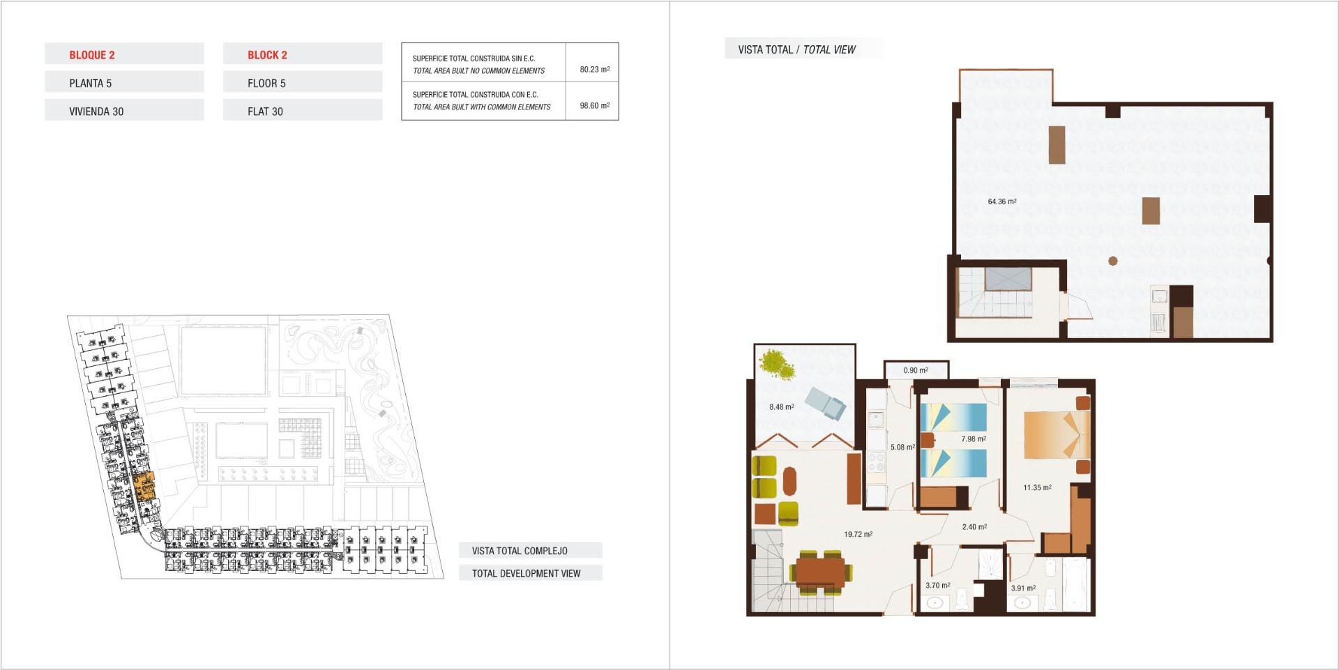 17-33 Penthouse in Archena, Murcia
