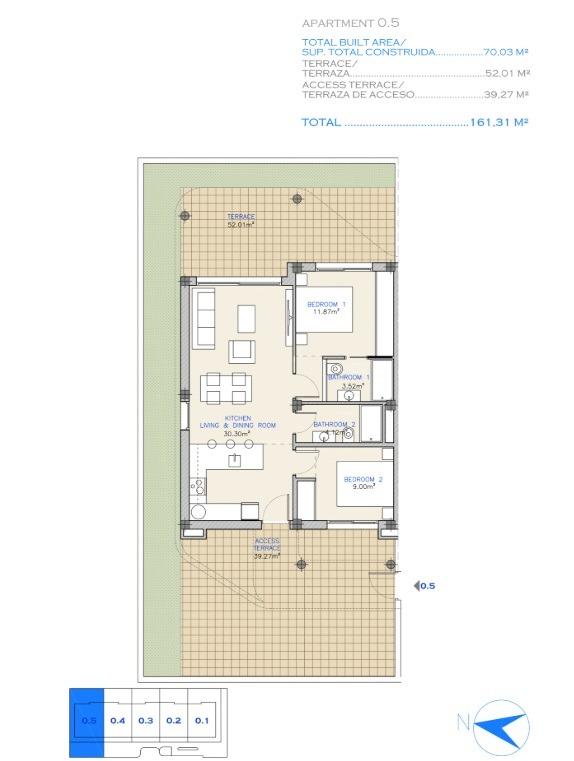 18-16 Apartment in Los Alcazares, Murcia