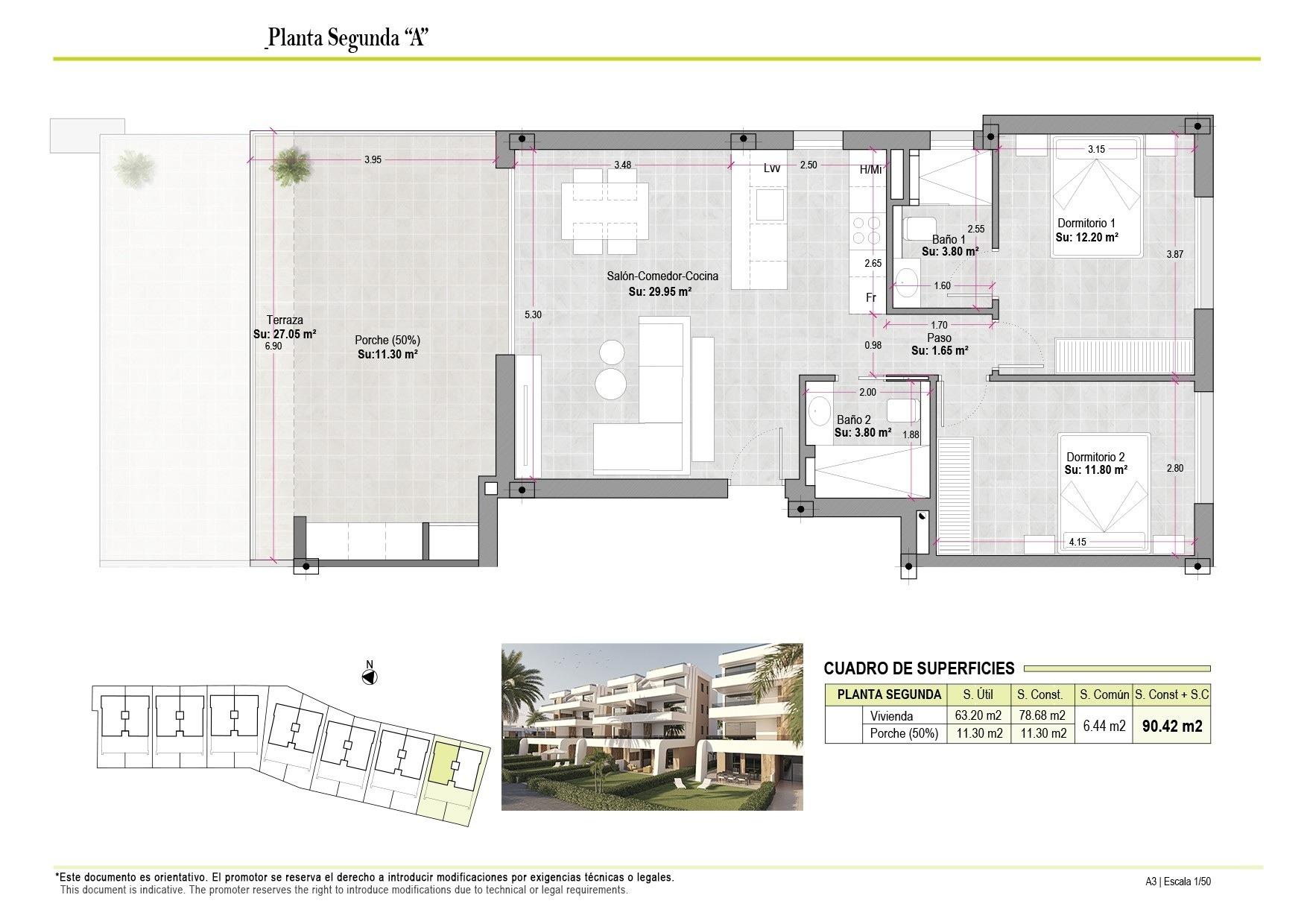 18-17 Apartment in Alhama De Murcia, Murcia