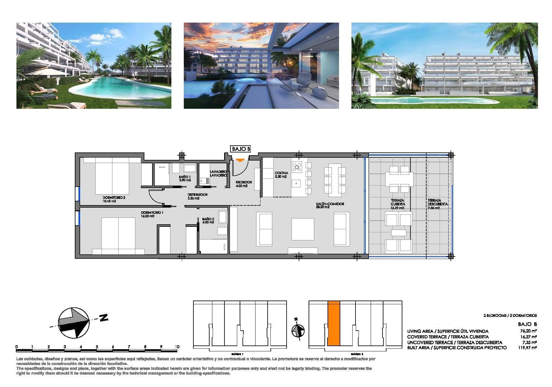 19-19 Apartment in Cartagena, Murcia