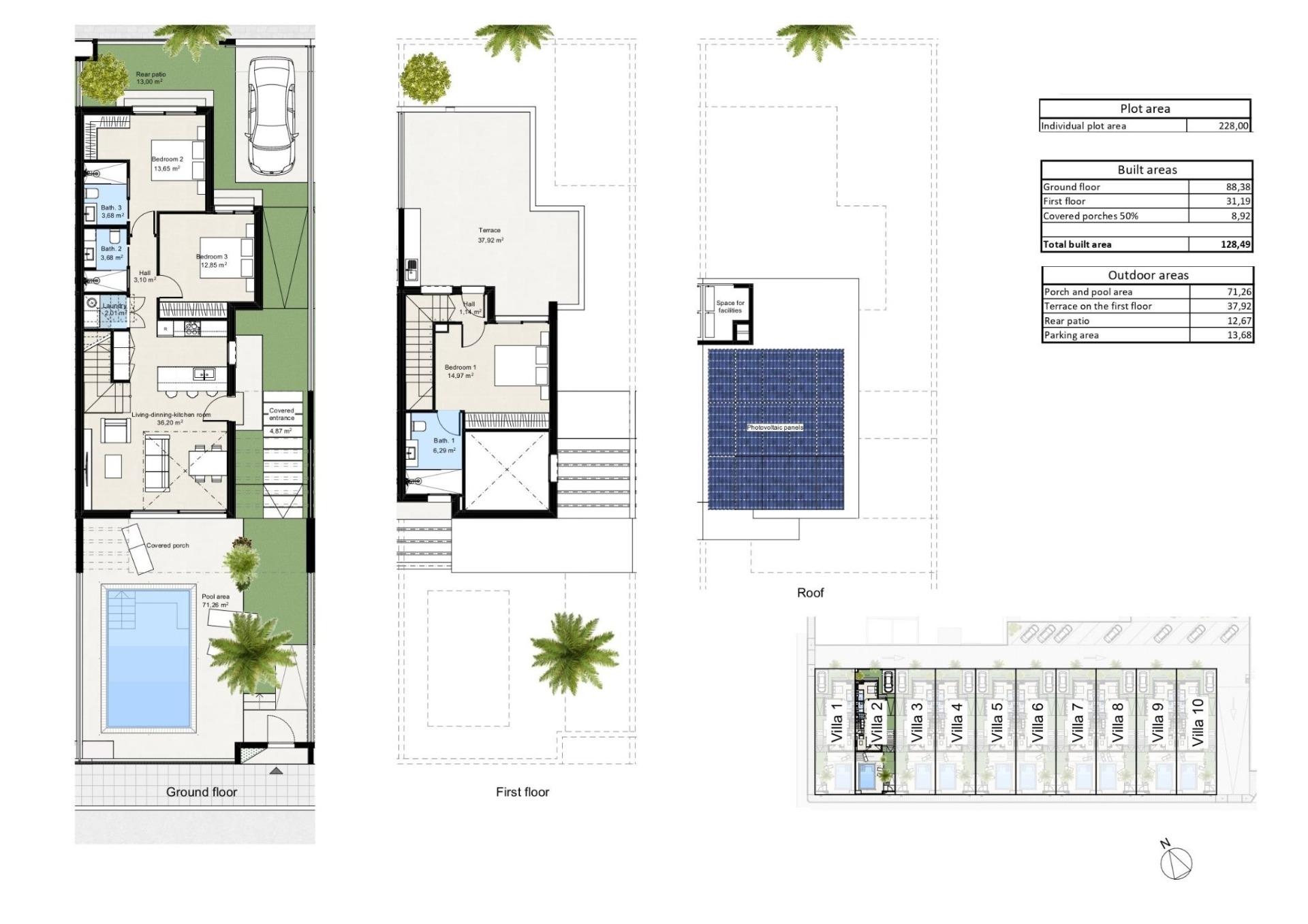 2-26 Villa in Los Nietos, Murcia