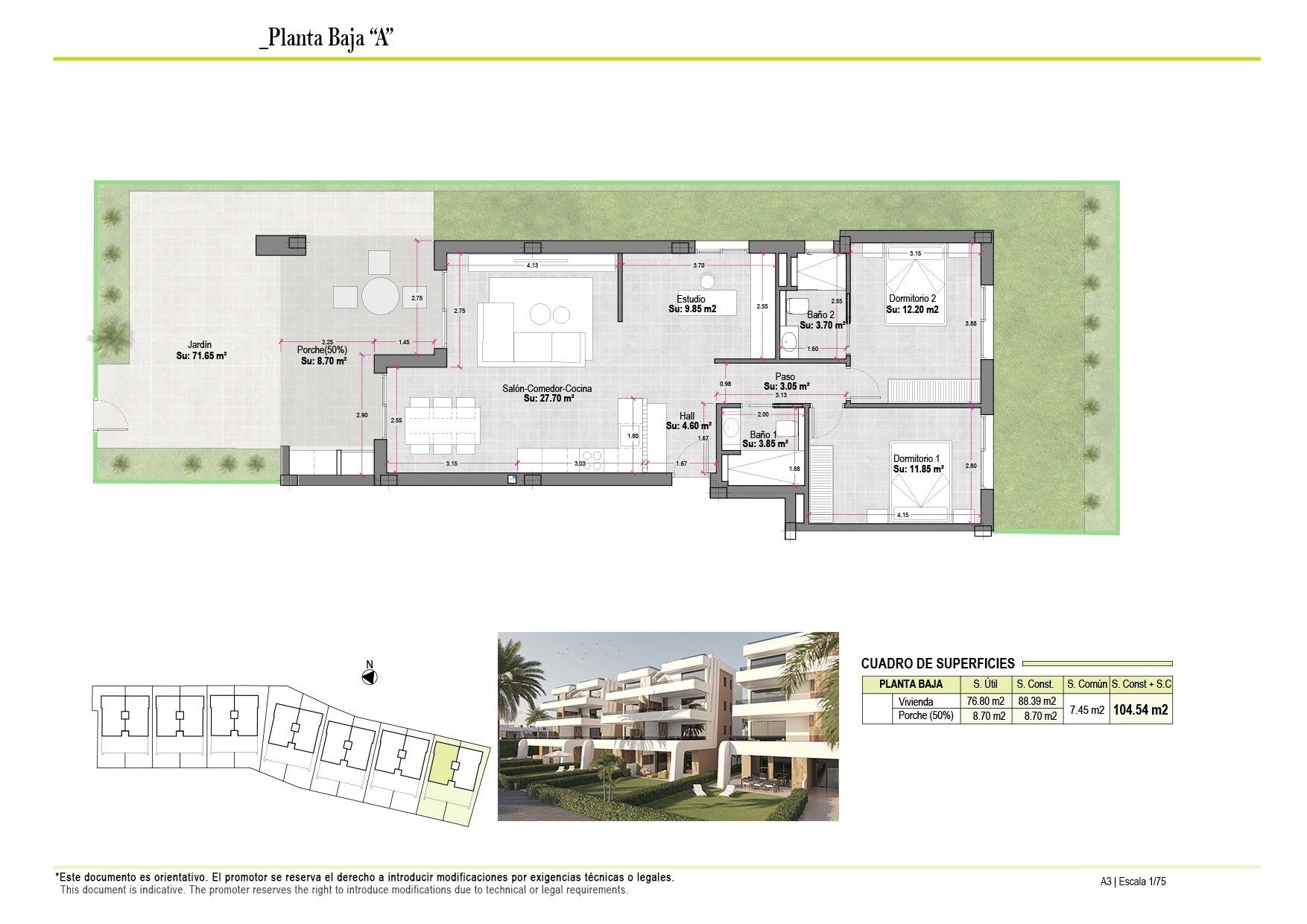 20-17 Apartment in Alhama De Murcia, Murcia