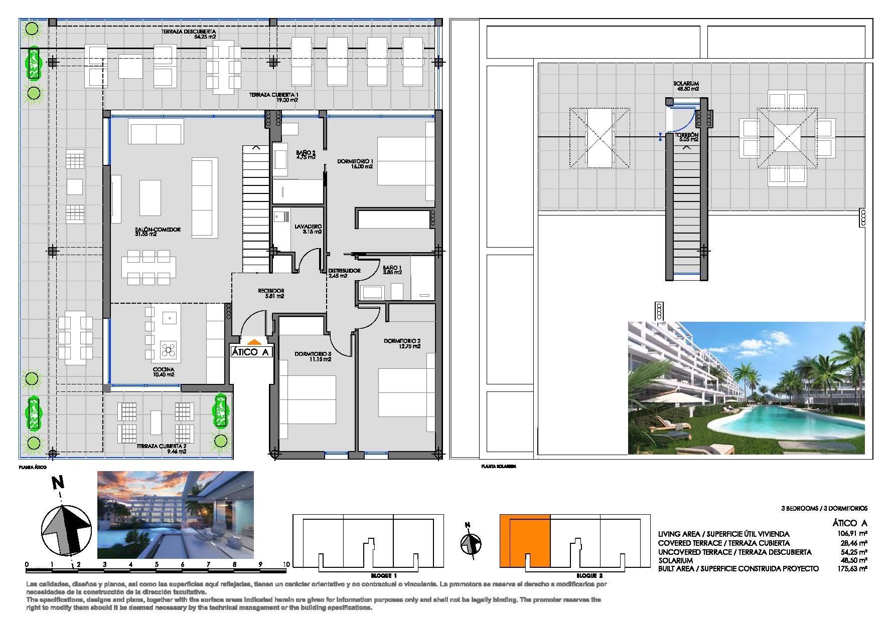25-19 Penthouse in Cartagena, Murcia
