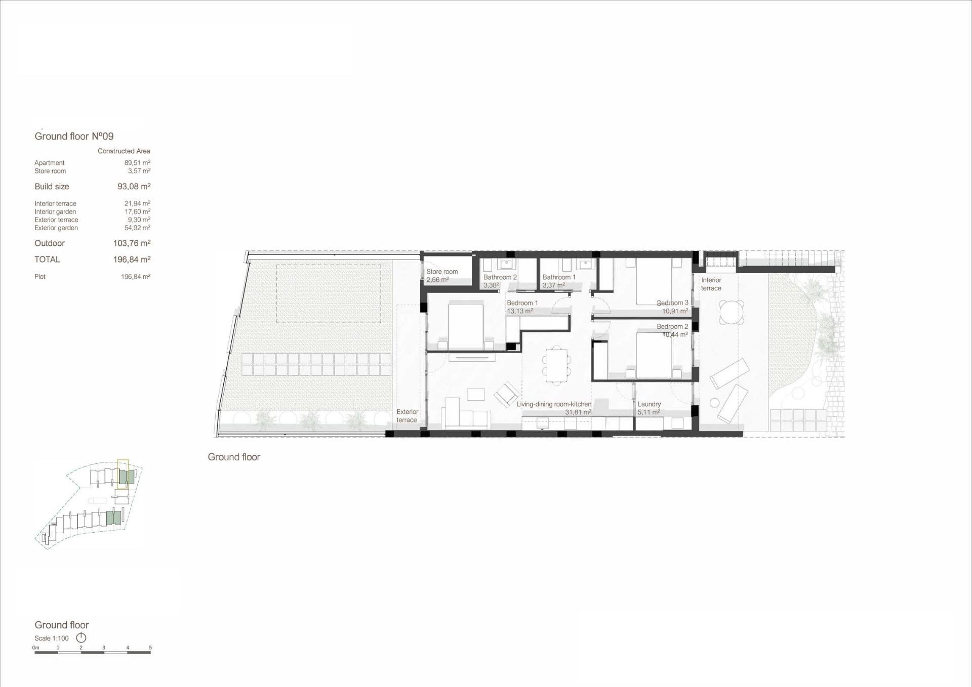 3-17 Bungalow in San Javier, Murcia