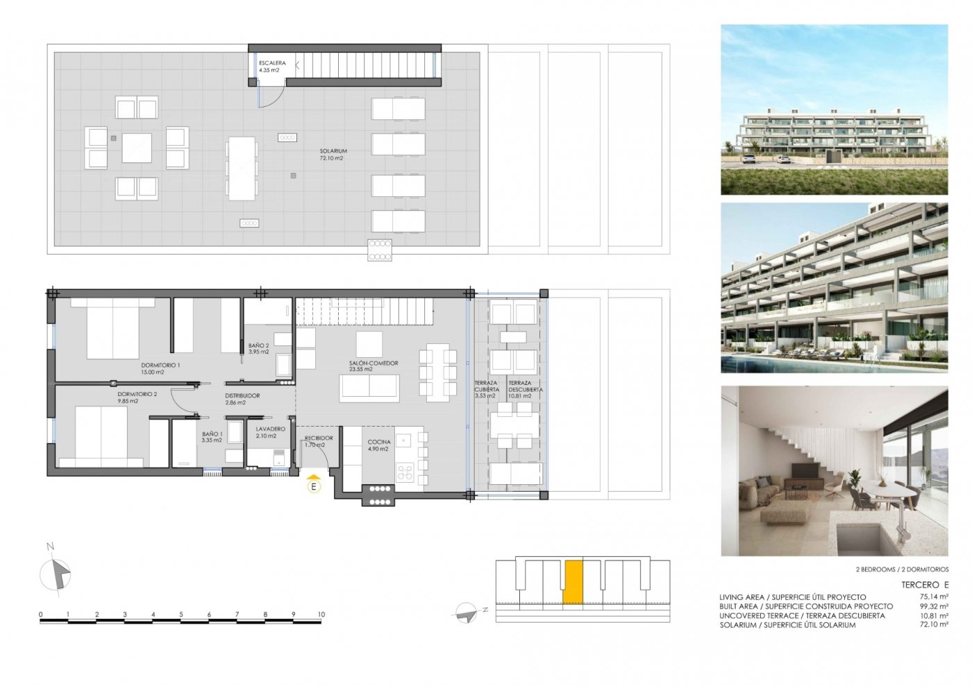 31-42 Penthouse in Cartagena, Murcia