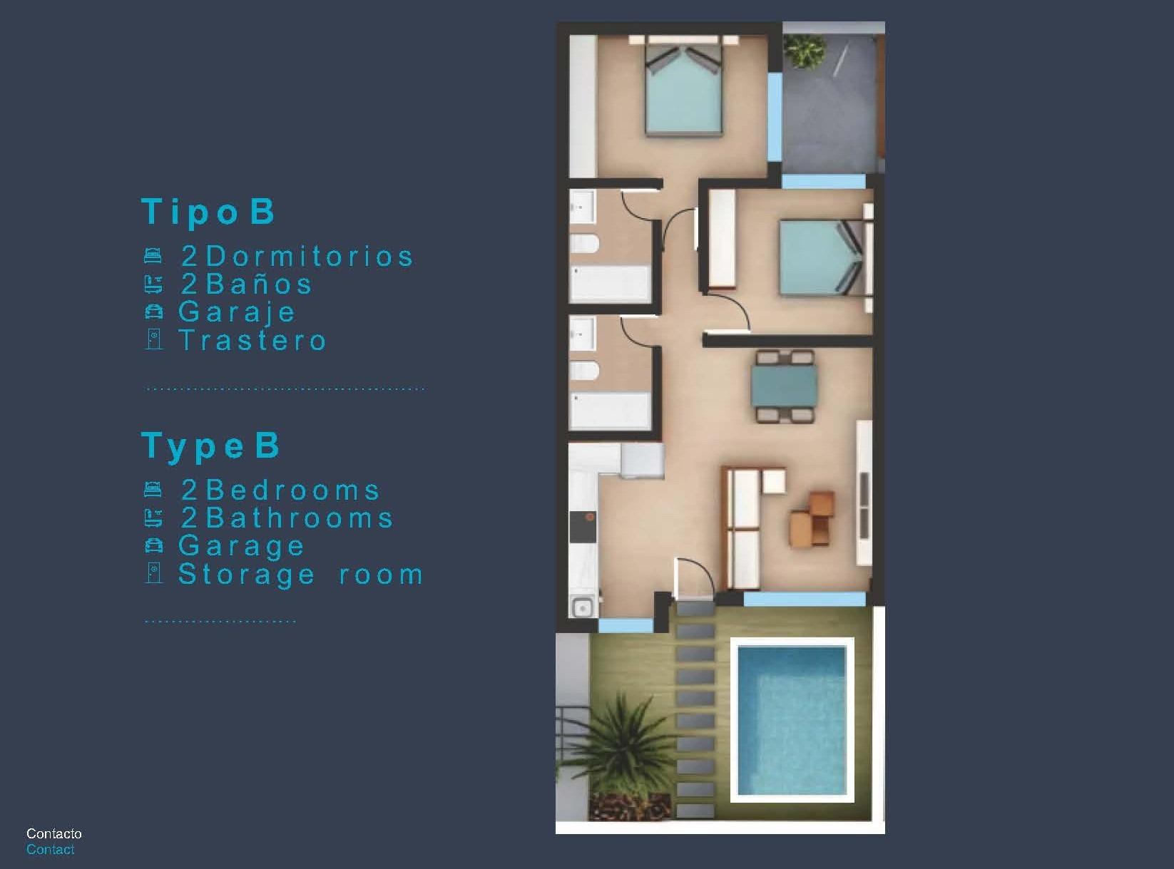 4-11 Bungalow in San Pedro del Pinatar, Murcia