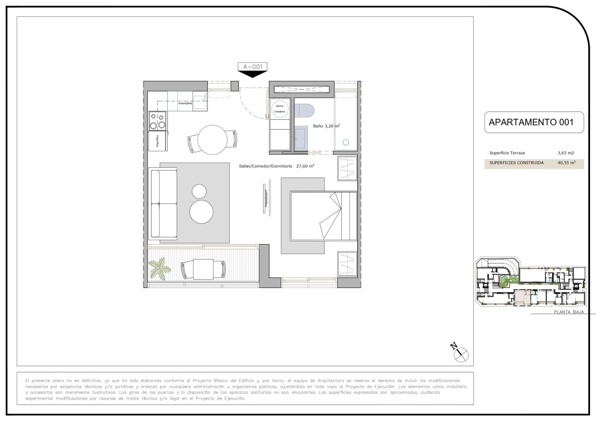 5-13 Apartment in San Pedro del Pinatar, Murcia