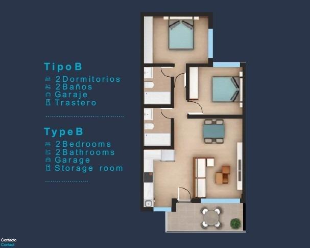 6-10 Bungalow in San Pedro del Pinatar, Murcia