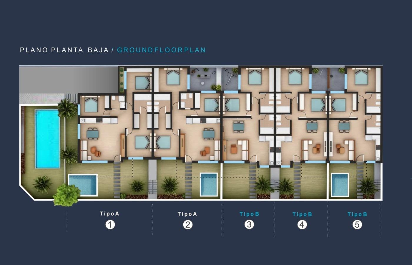 6-12 Bungalow in San Pedro del Pinatar, Murcia