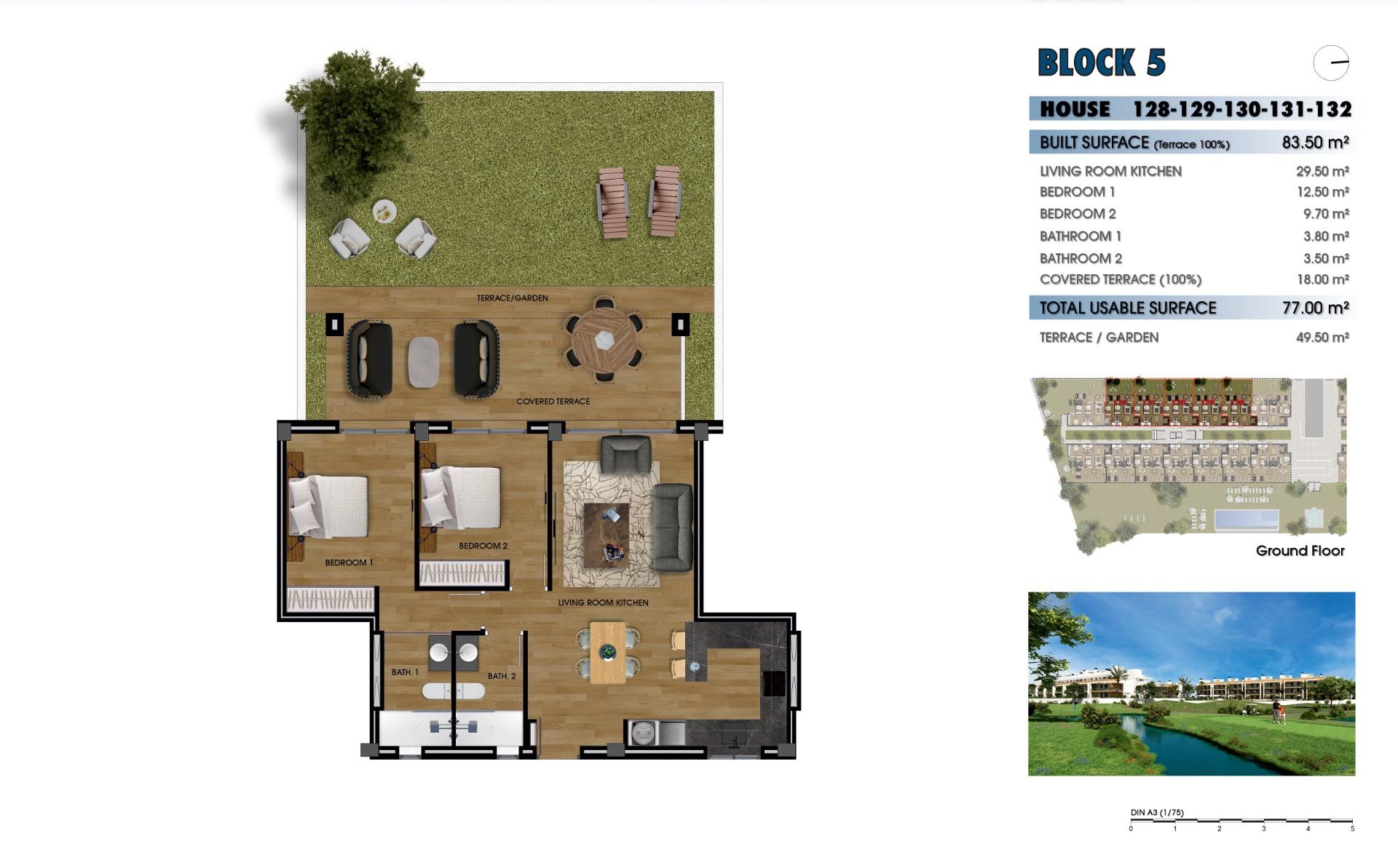 6-19 Apartment in Los Alcazares, Murcia