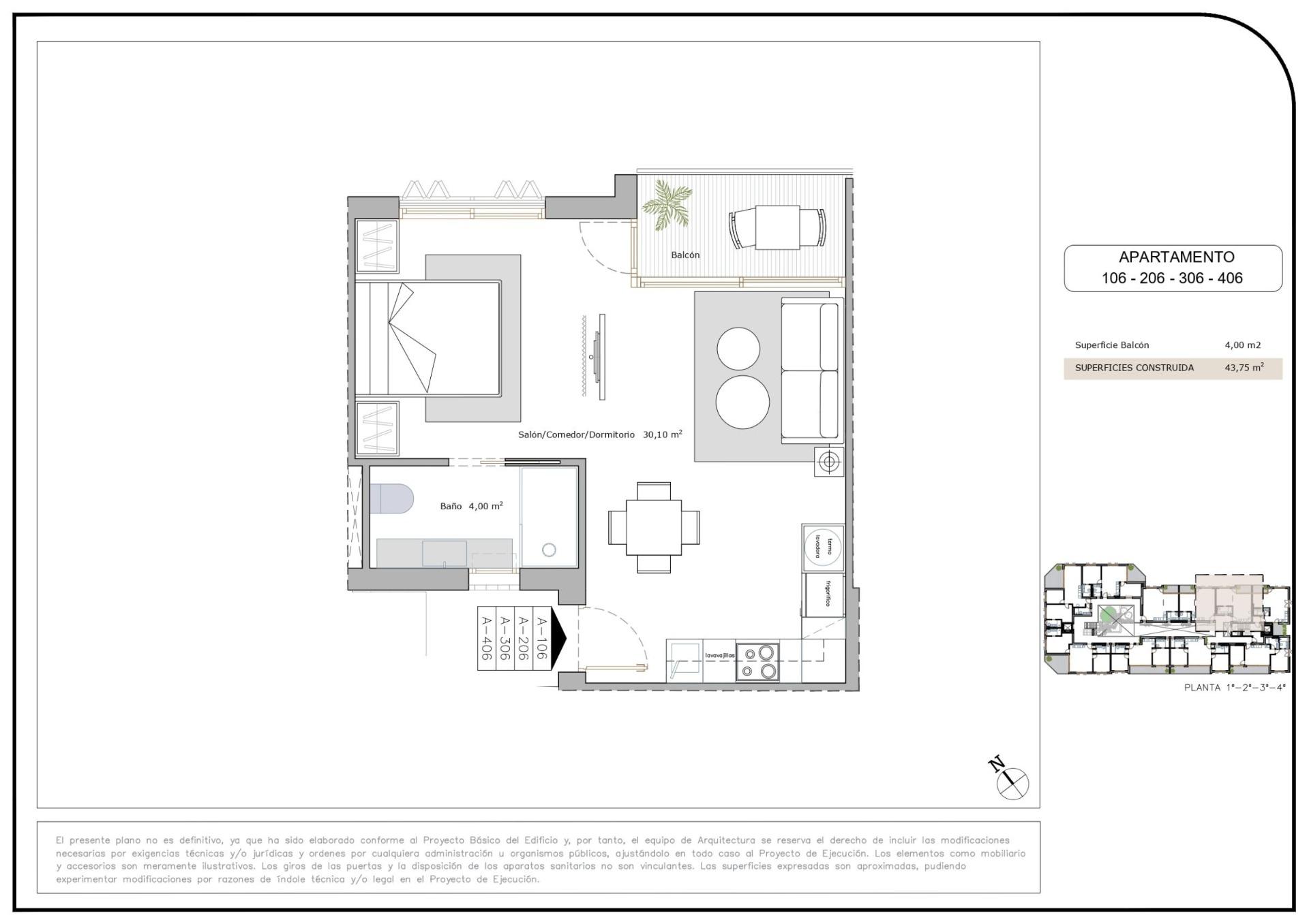 7-13 Apartment in San Pedro del Pinatar, Murcia