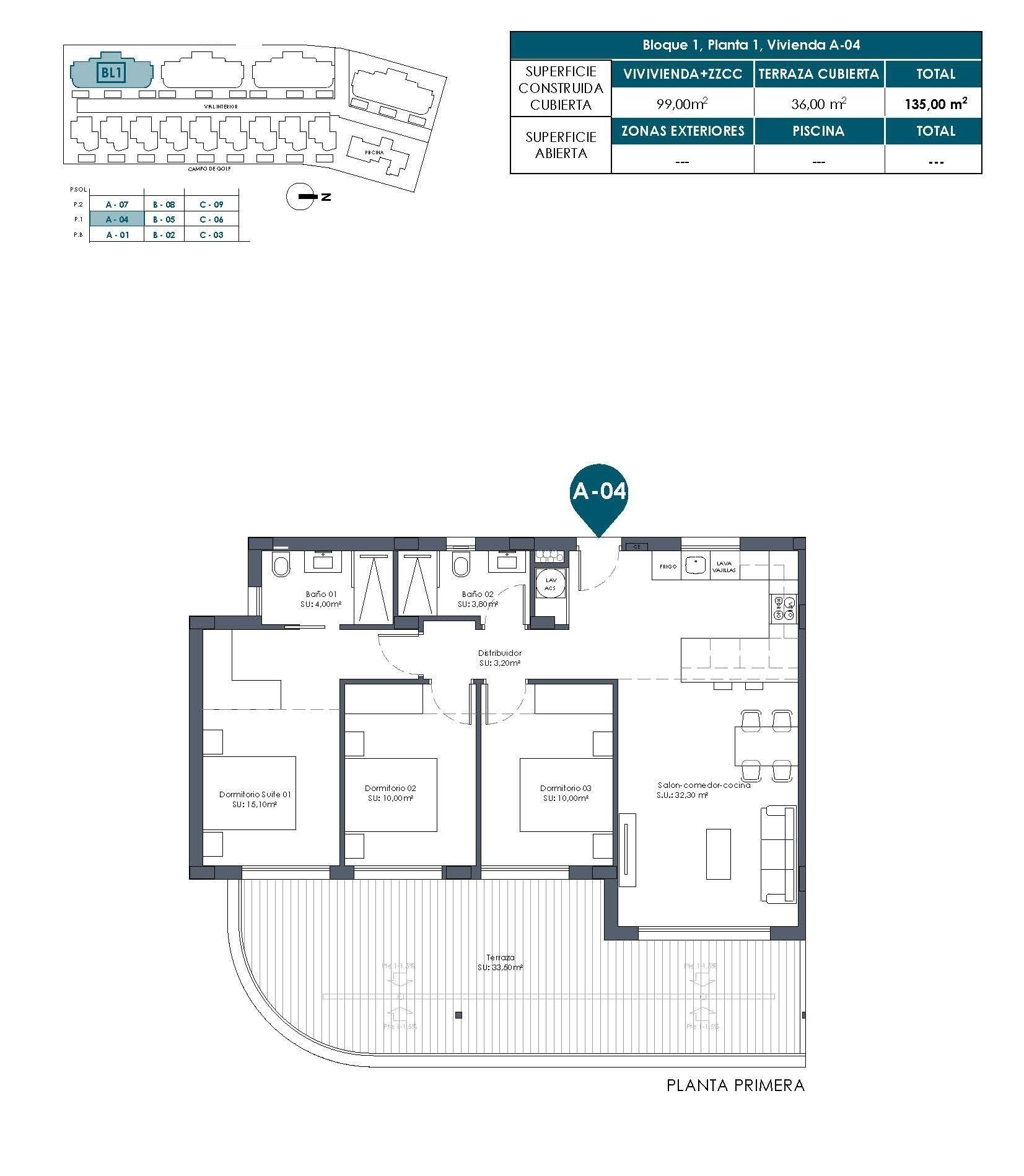 8-11 Apartment in Los Alcazares, Murcia
