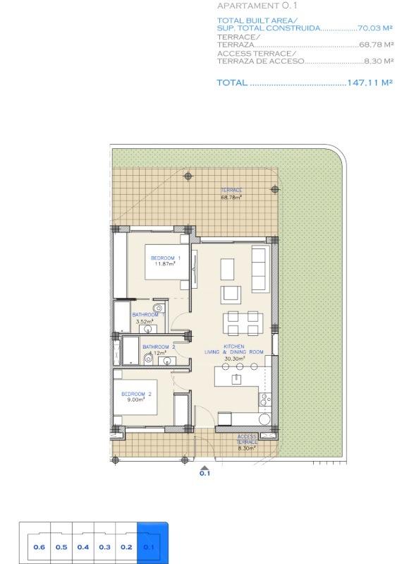 8-13 Apartment in Los Alcazares, Murcia