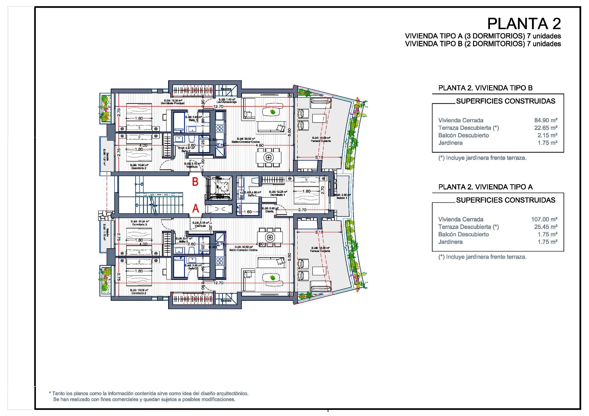9-17 Penthouse in La Manga Club, Murcia