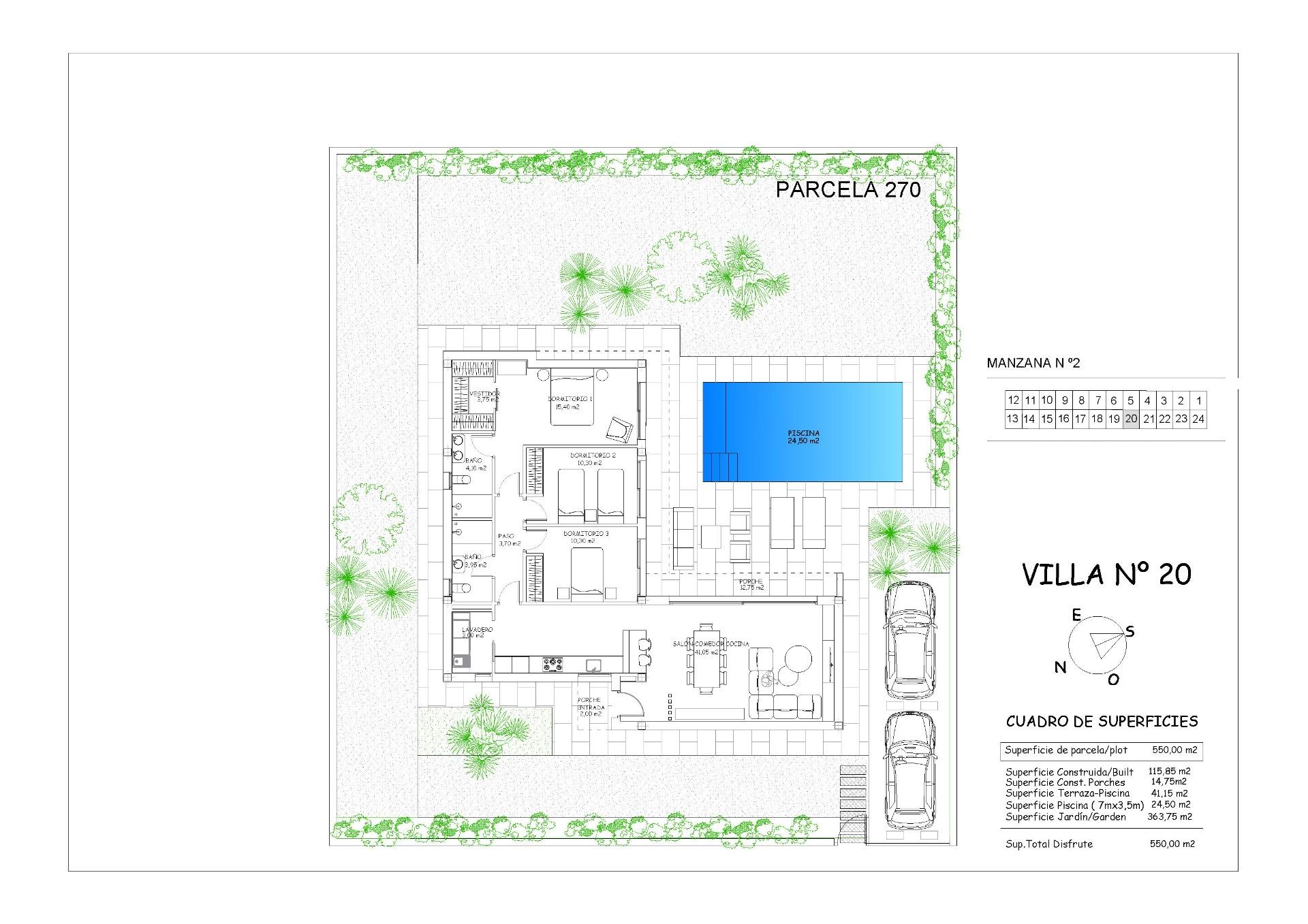 9-7 Villa in Calasparra, Murcia