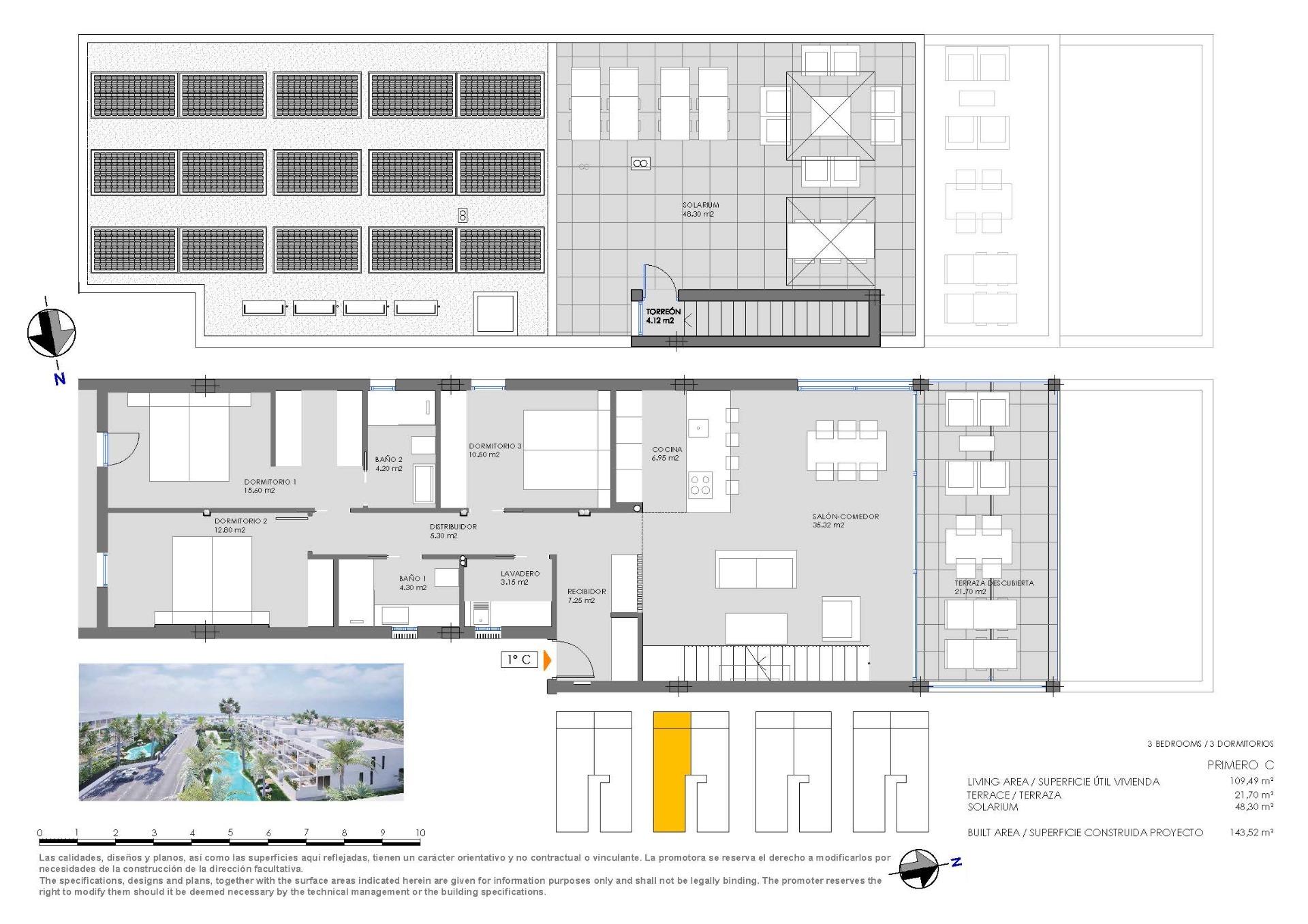 25-5 Bungalow in Cartagena, Murcia