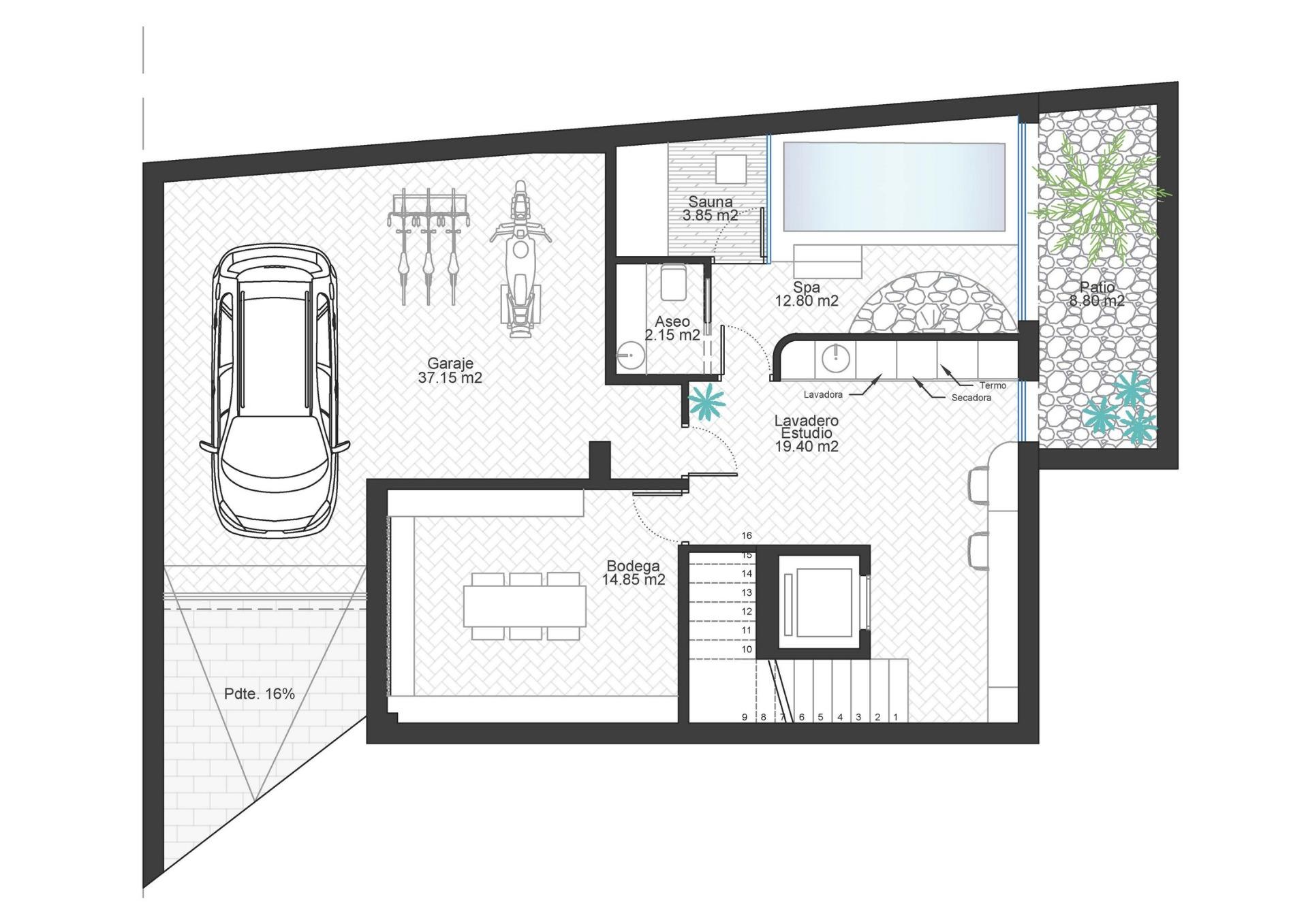 7-19 Villa in Cabo de Palos, Murcia