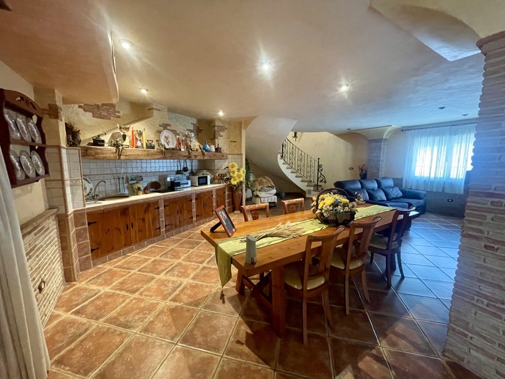 Kitchen-on-Big-living-room-CSH7 Villa in Formentera del Segura, Alicante