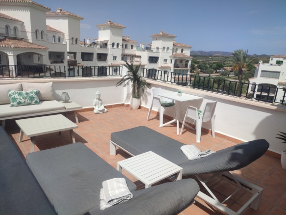 Penthouse for sale in Hacienda Riquelme Golf Resort