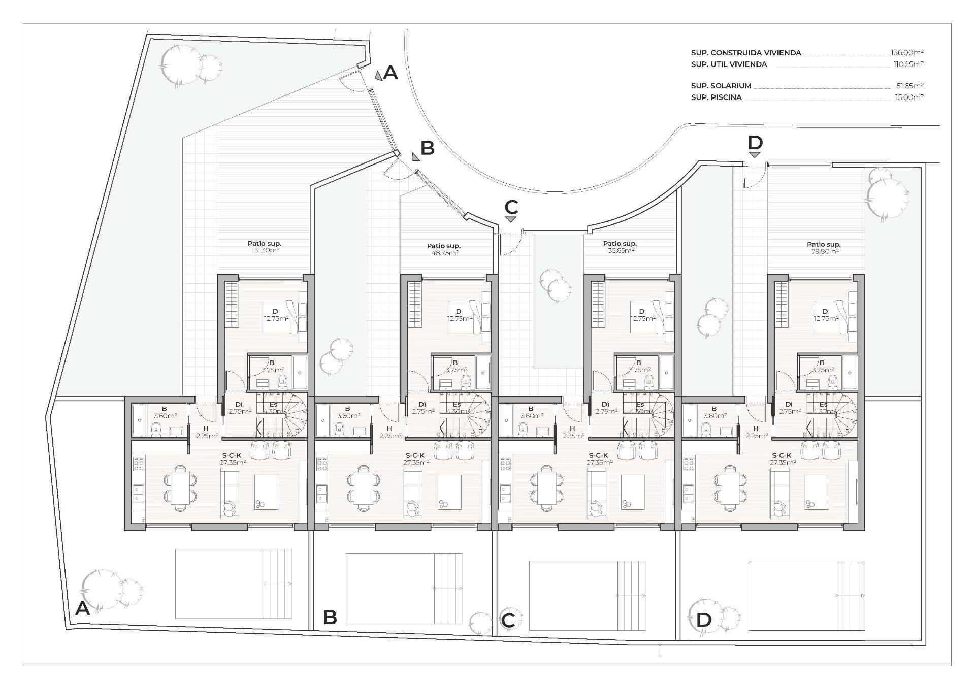 35-10 Town House in Mazarron, Murcia