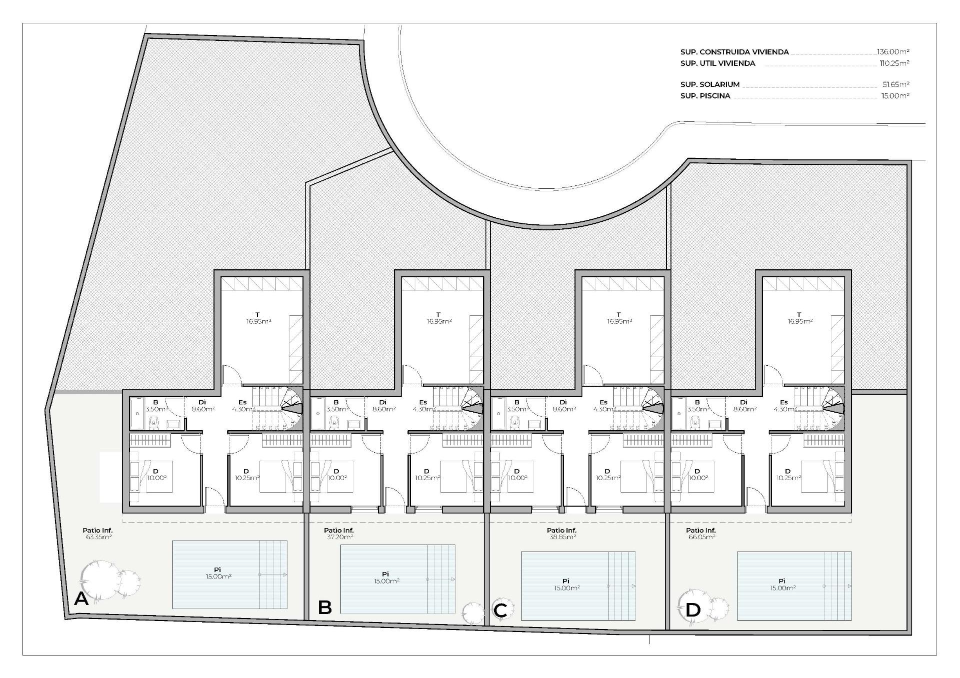 35-9 Town House in Mazarron, Murcia