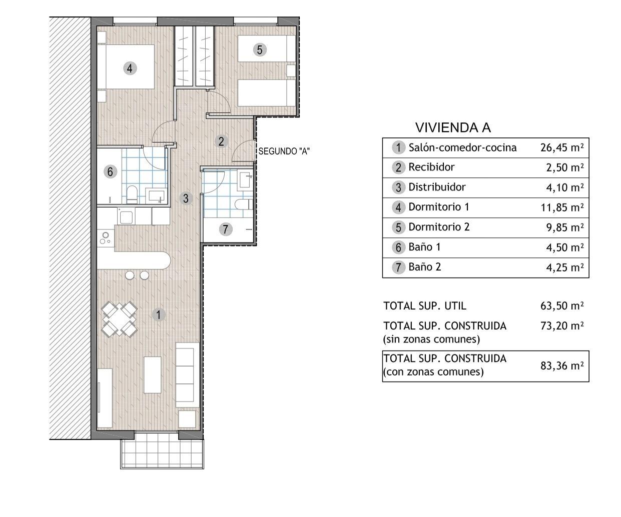 48-8 Penthouse in Puerto de Mazarron, Murcia