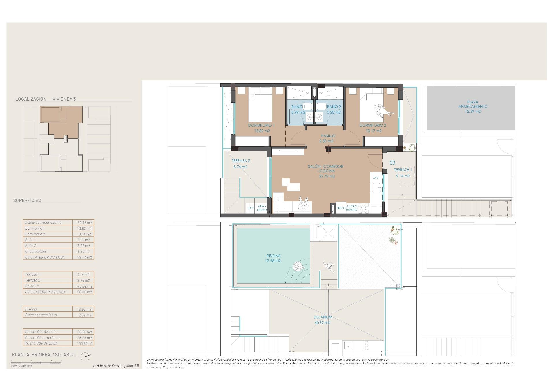 9-9 Bungalow in San Pedro del Pinatar, Murcia
