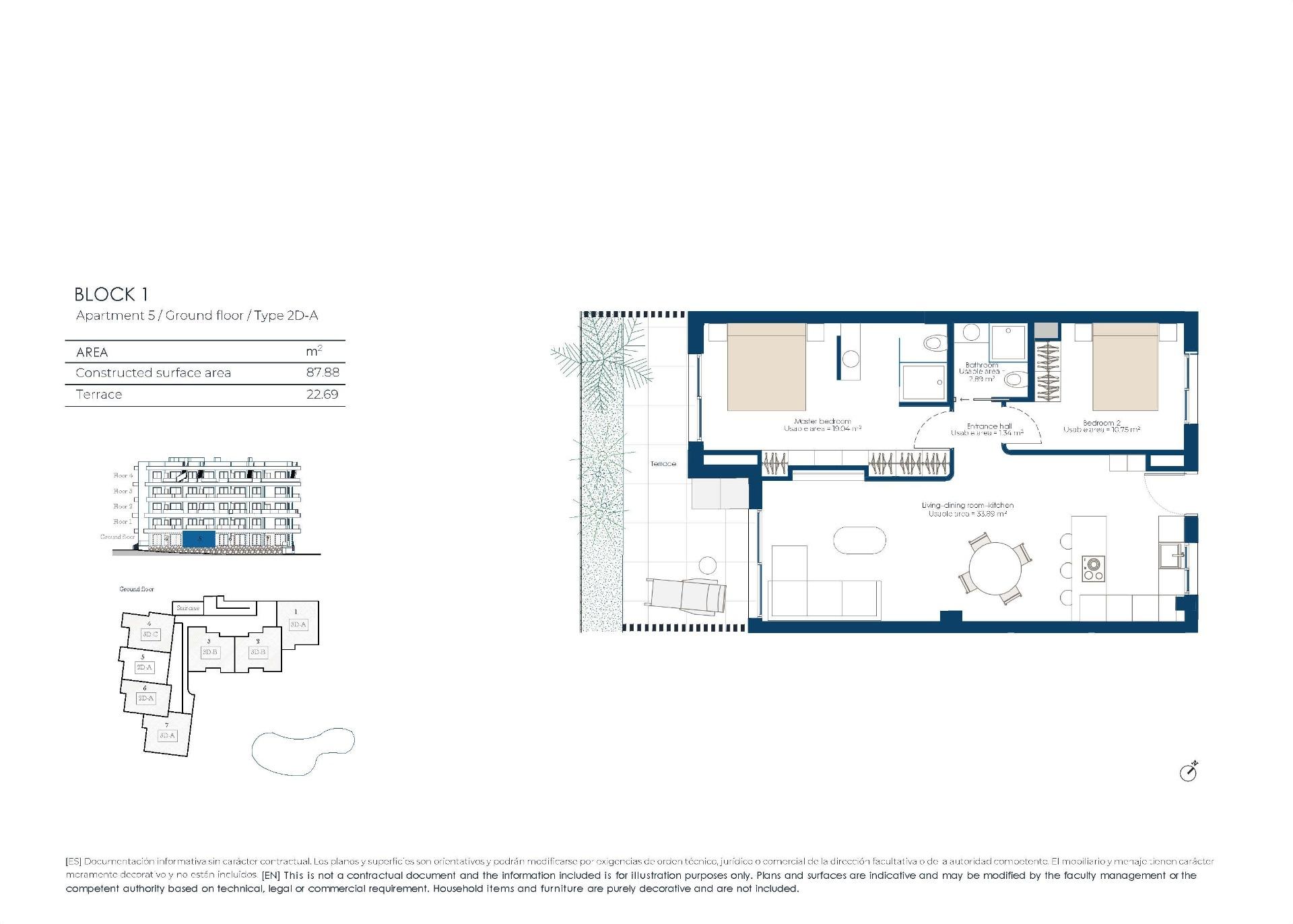 19-9 Apartment in Baños y Mendigo, Murcia