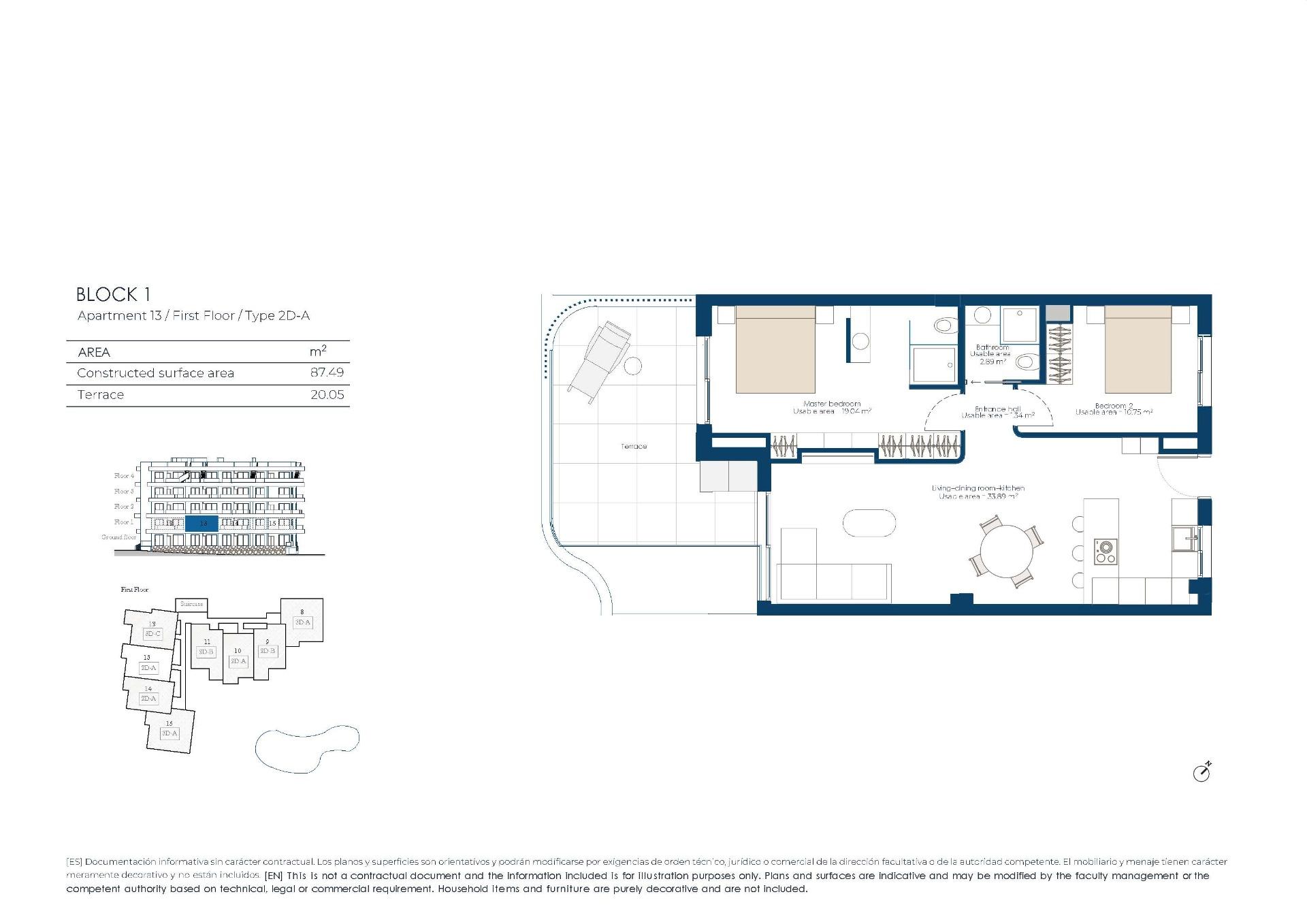 21-9 Apartment in Baños y Mendigo, Murcia