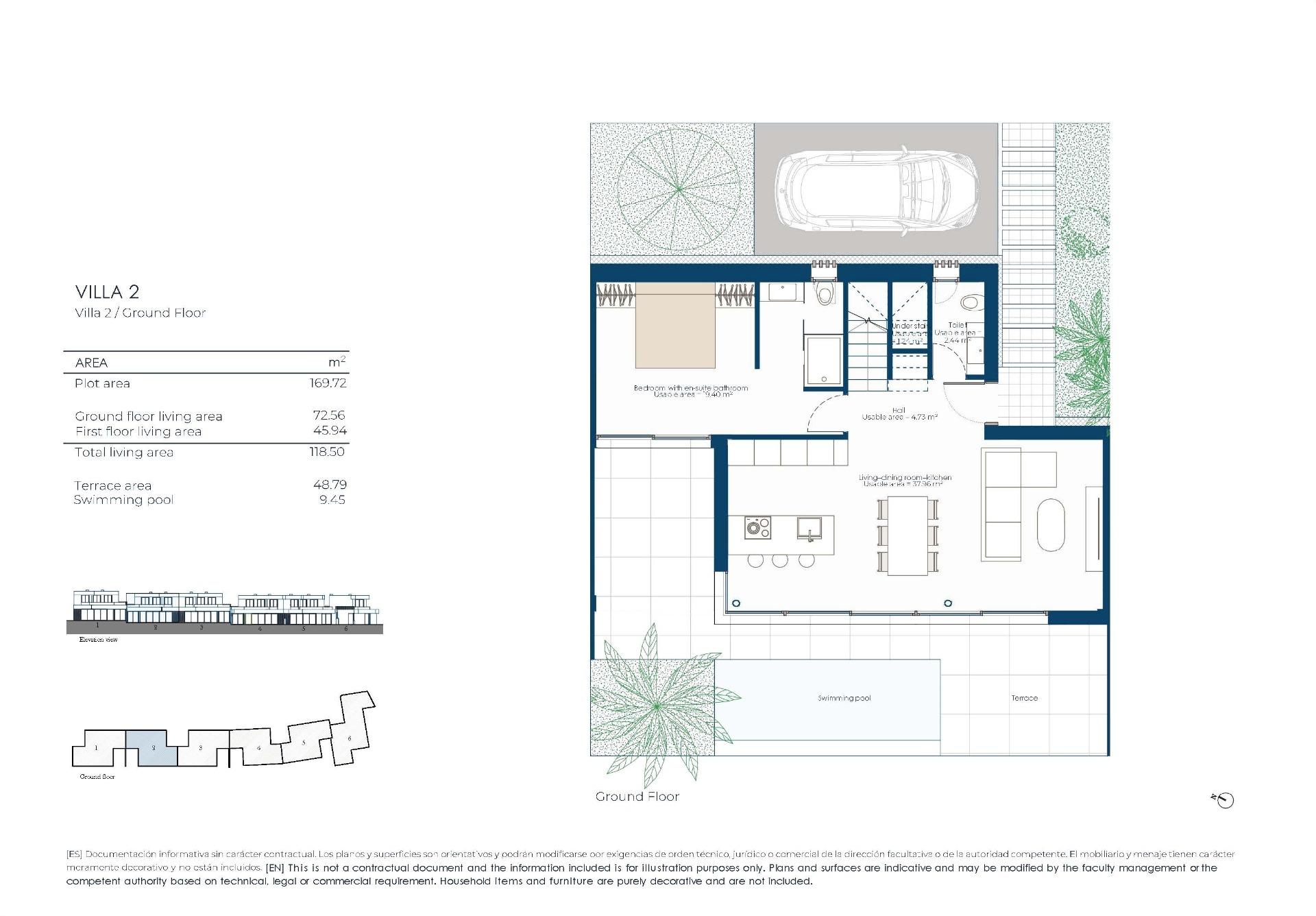 23-6 Town House in Baños y Mendigo, Murcia