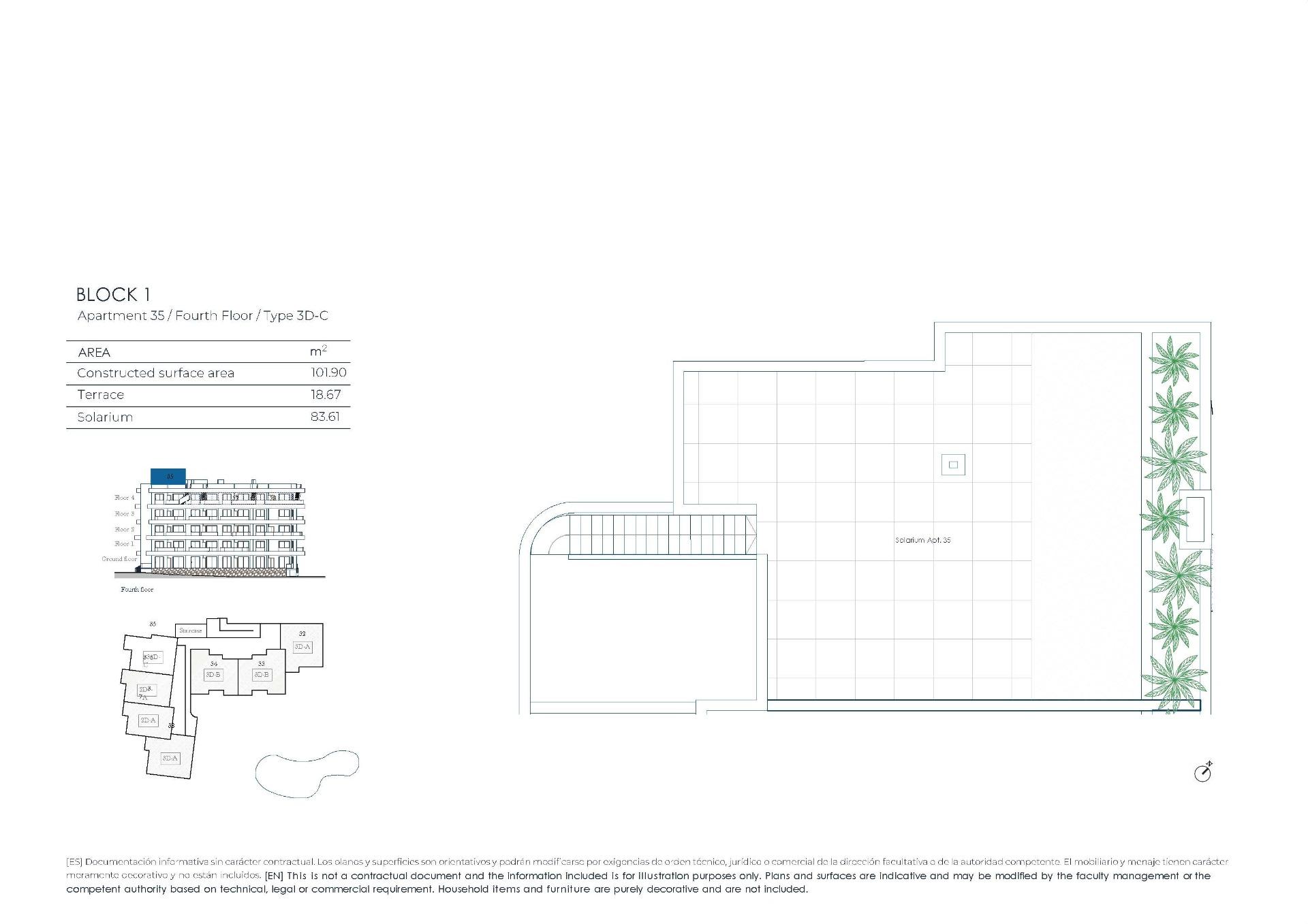26-10 Penthouse in Baños y Mendigo, Murcia