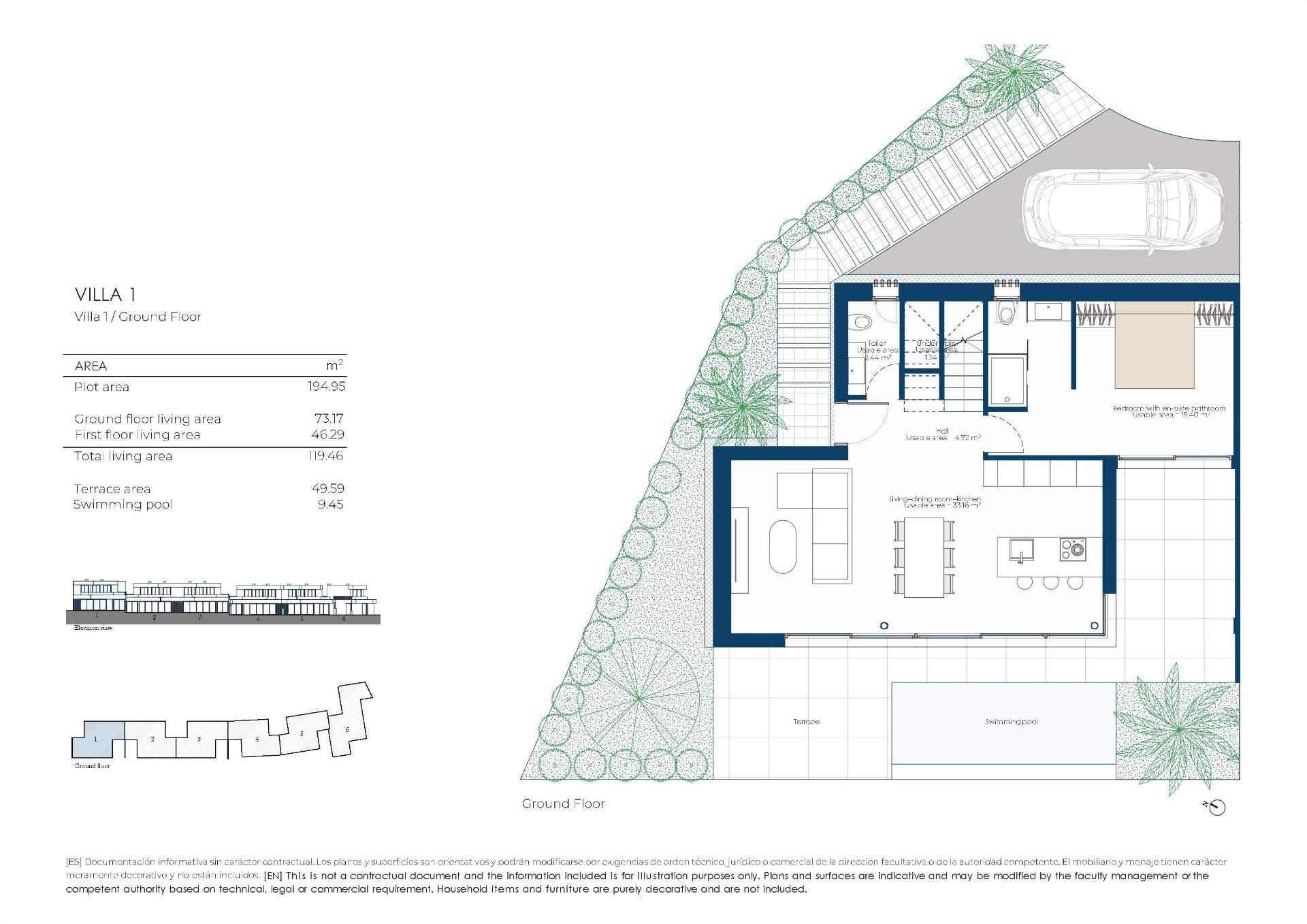 26-6 Villa in Baños y Mendigo, Murcia