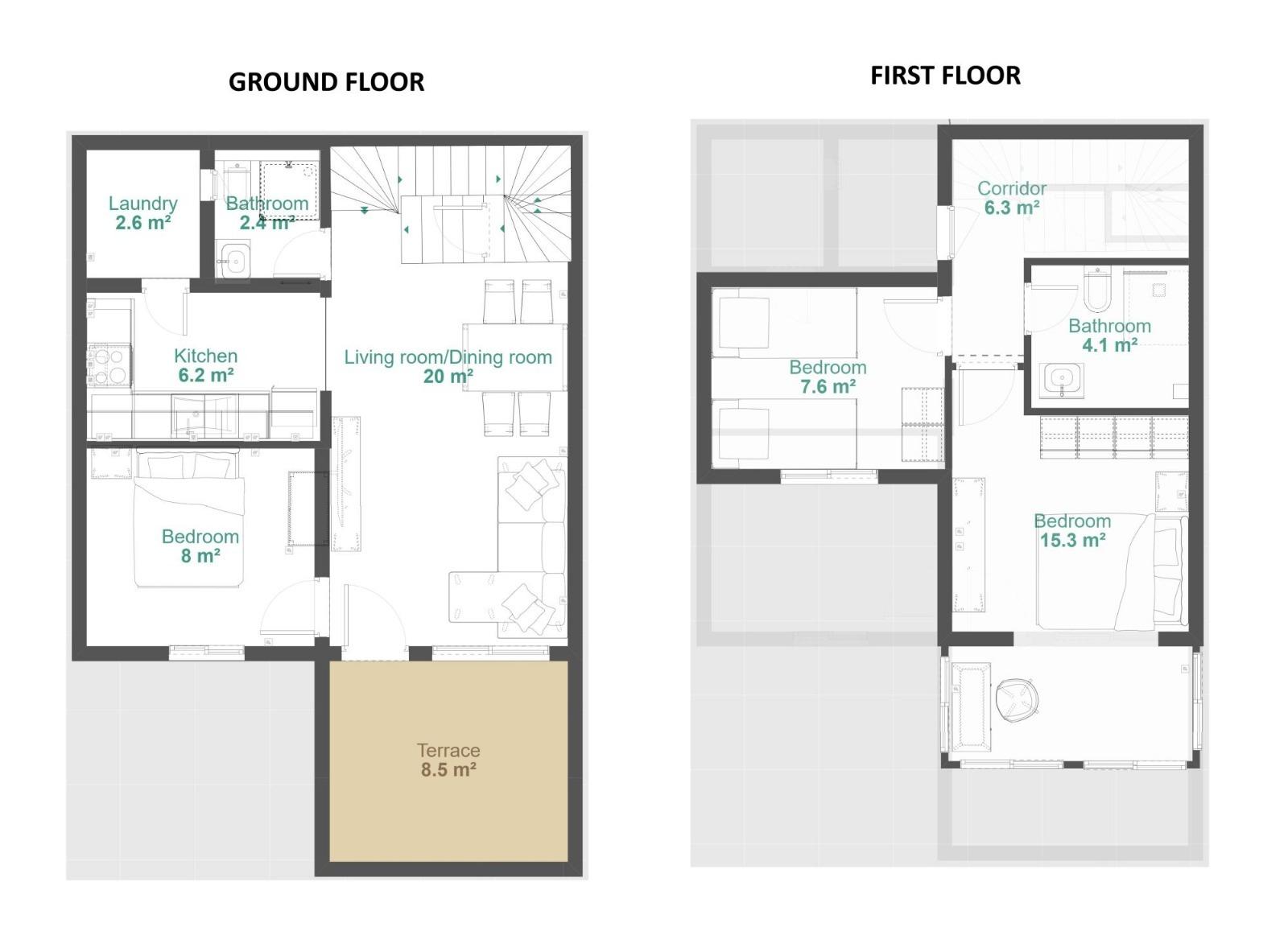 6-29 Town House in Orihuela Costa, Alicante