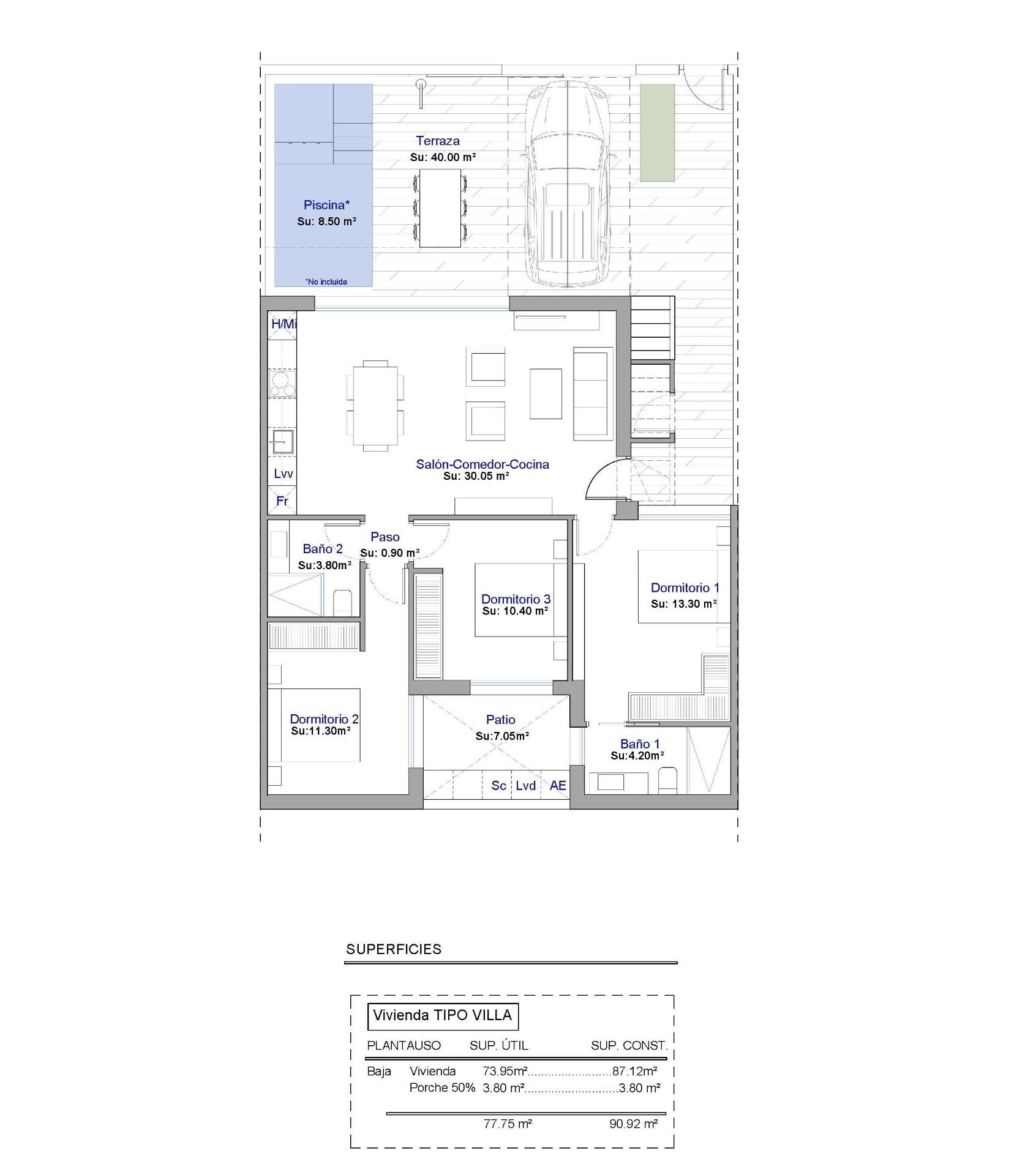 2-4 Town House in Alhama De Murcia, Murcia