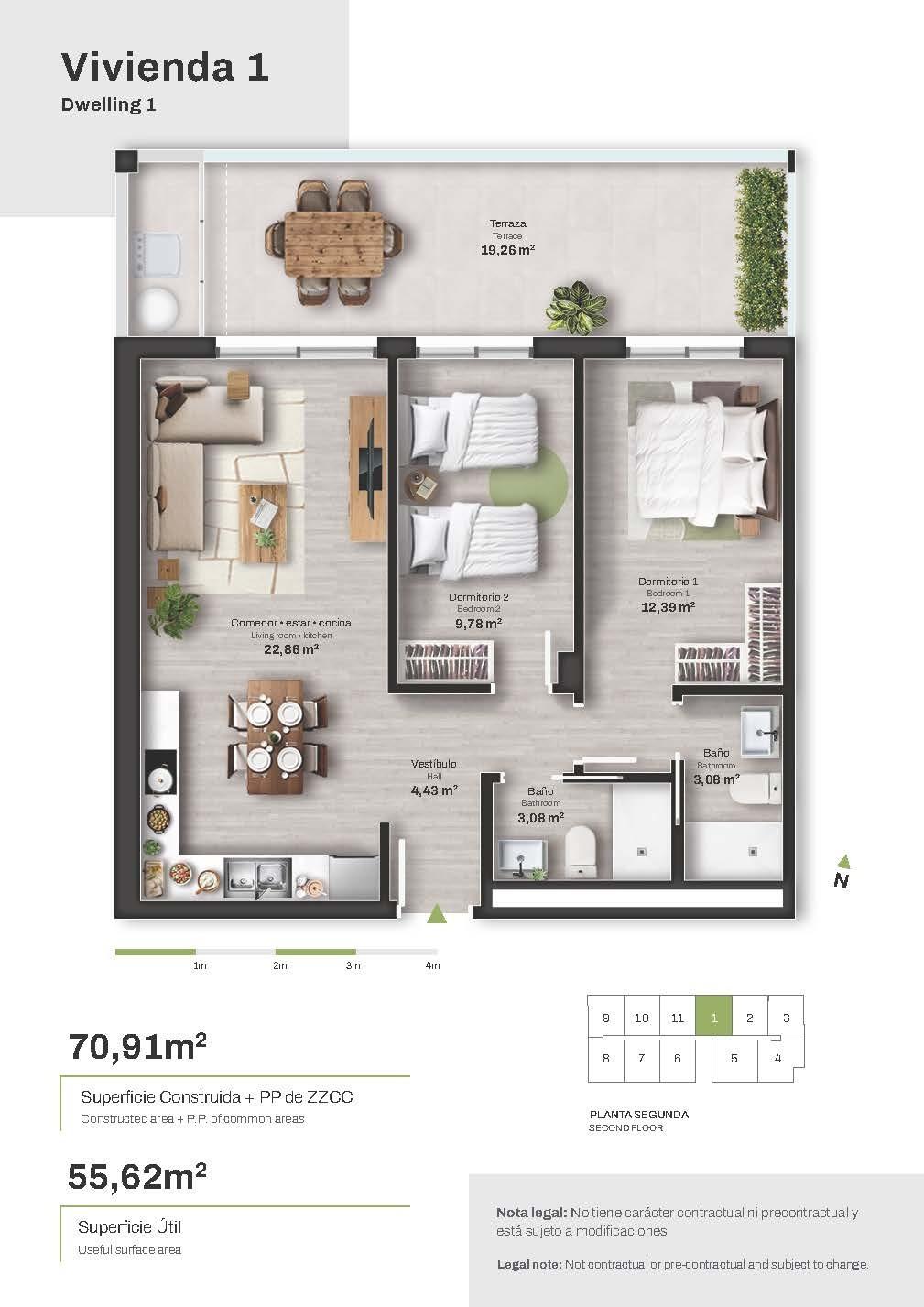 22-11 Penthouse in Mojacar, Almería