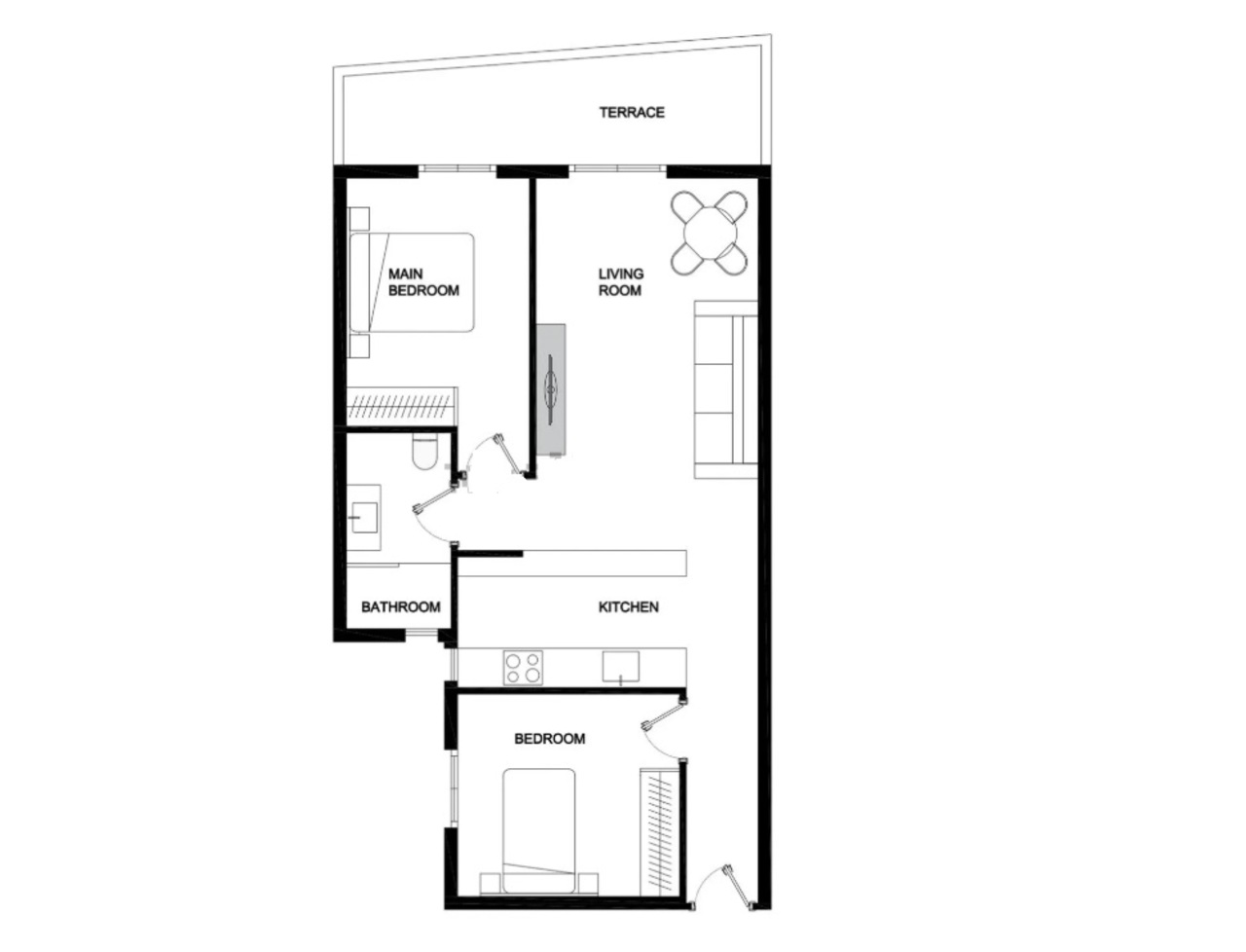 26e736y0838 Apartment in Villamartin, Alicante