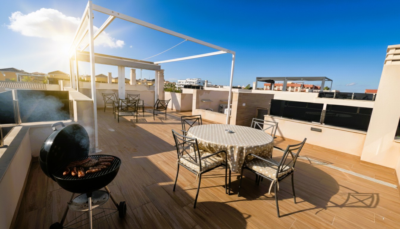 74546_solarium-bbq Villa in Cabo Roig, Alicante
