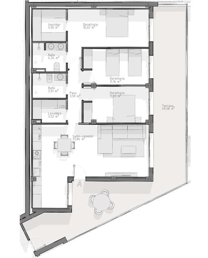 12-12 Apartment in Aguilas, Murcia