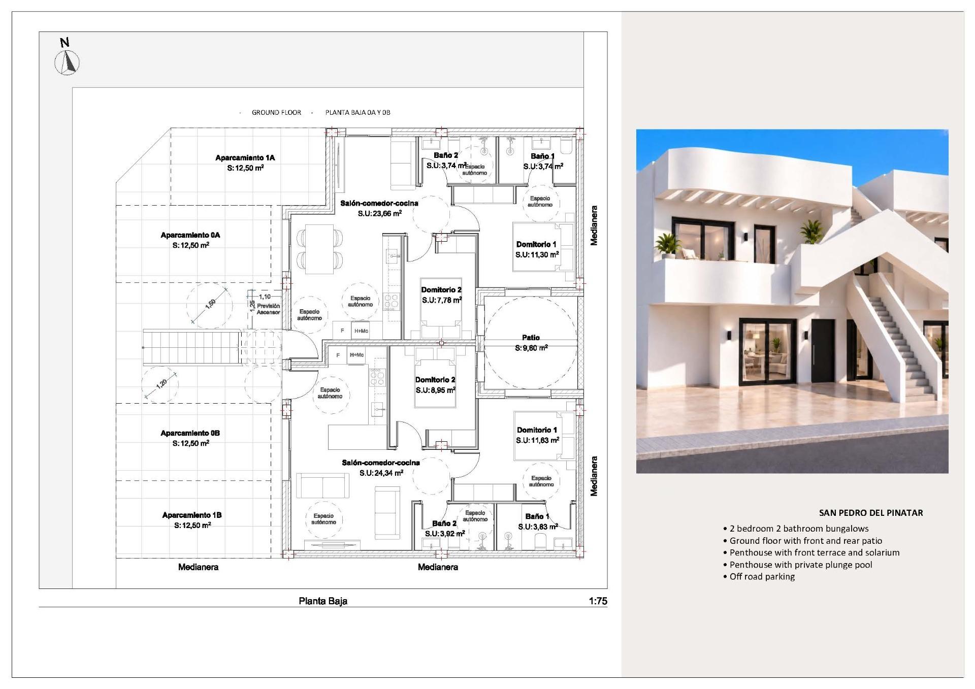 14-8 Bungalow in San Pedro del Pinatar, Murcia
