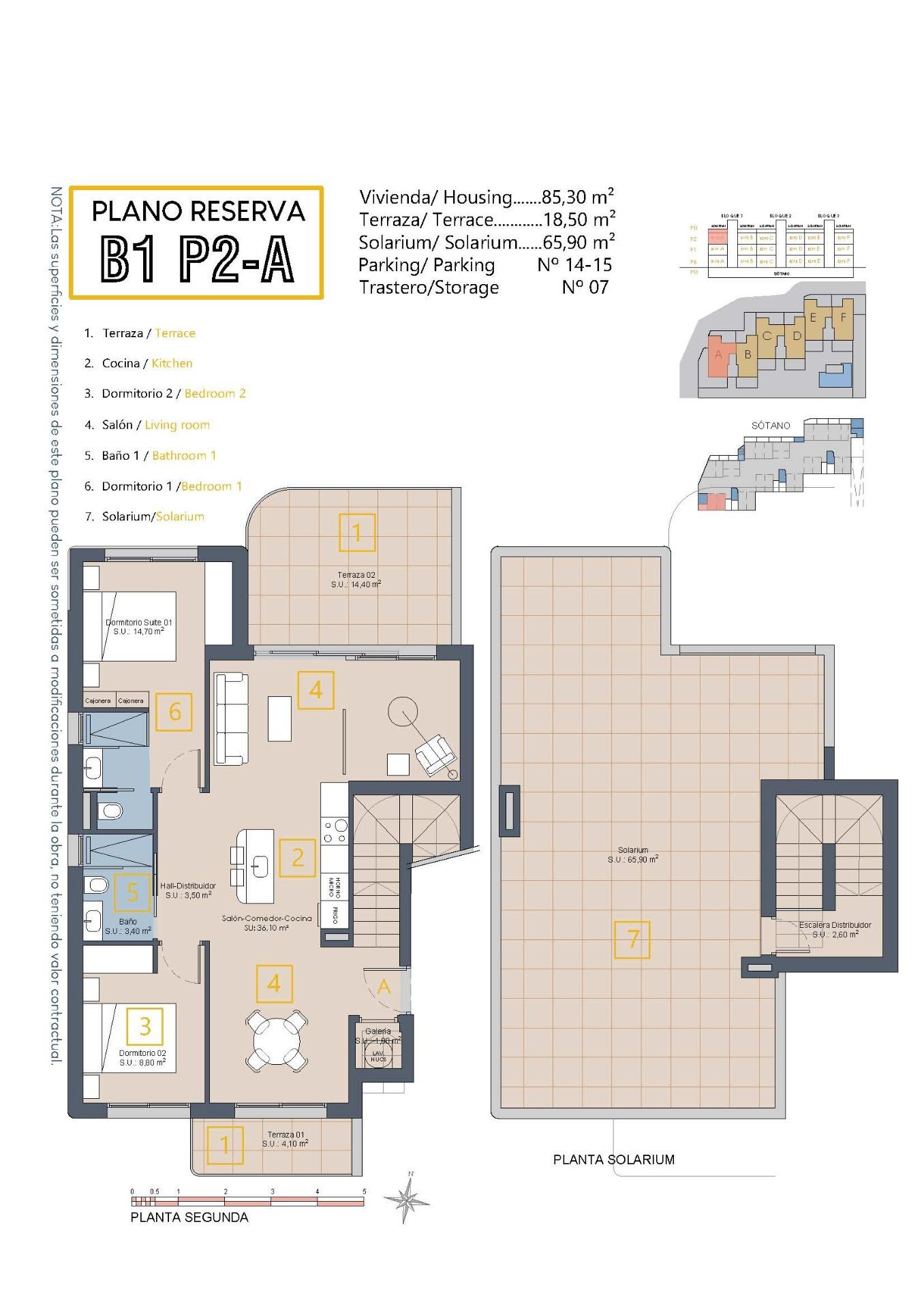 21-9 Penthouse in Los Alcazares, Murcia
