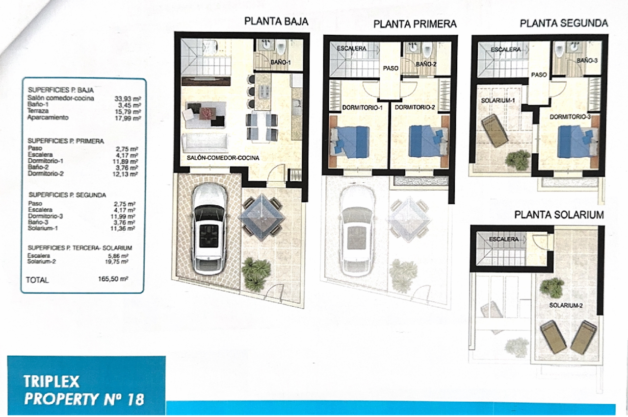 26y972m0854 Town House in Villamartin, Alicante