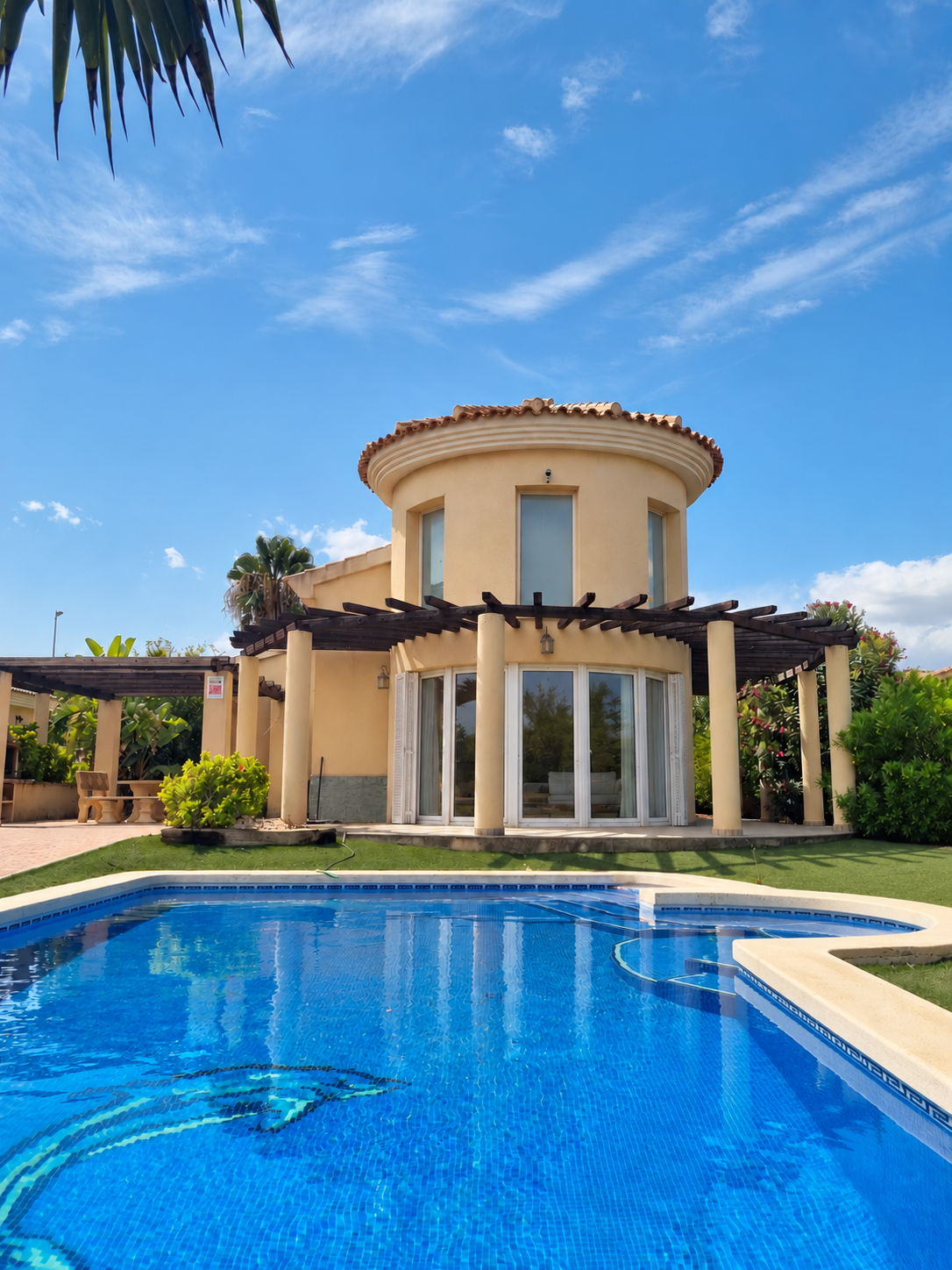 Villa_UGR Stunning Mediterranean Villa with 800 m² Plot & Large Pool on United Golf Resort