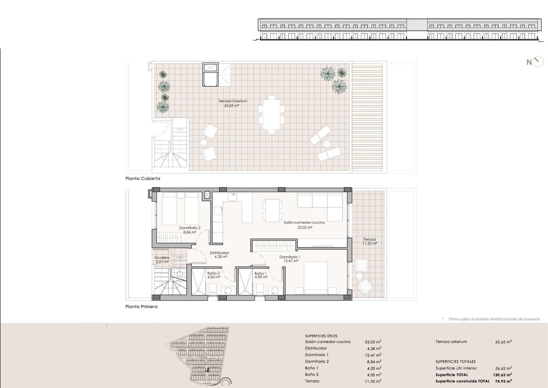 6-14 Penthouse in Pulpi, Almería